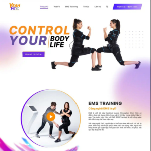 Website Phòng Gym 02