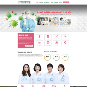 Website Phòng Khám Đa Khoa 04