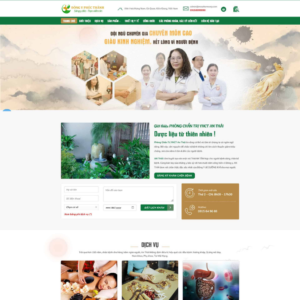 Website Phòng Khám Đông Y