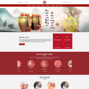 Website Phòng Khám Y Học Cổ Truyền