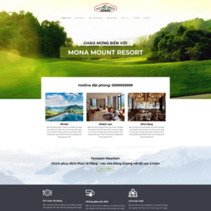 Website Resort 01