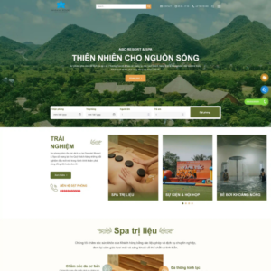 Website Resort Nhà Hàng Khách Sạn