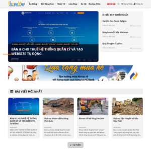 Website Review Địa Điểm Du Lịch