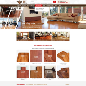 Website Sàn Gỗ Cao Cấp