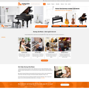 Website Shop Bán Đàn