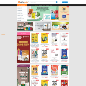 Website Shop Bán Sách