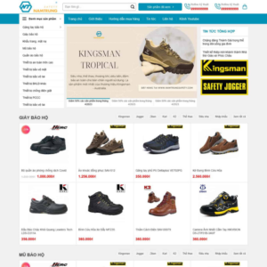 Website Shop Giày Bảo Hộ Lao Động