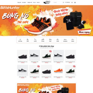 Website Shop Giày Thể Thao