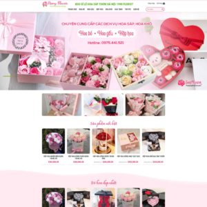 Website Shop Hoa Tươi 03