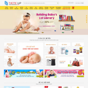 Website Shop Mẹ Và Bé
