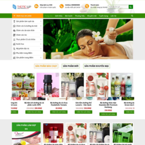 Website Shop Mỹ Phẩm 03