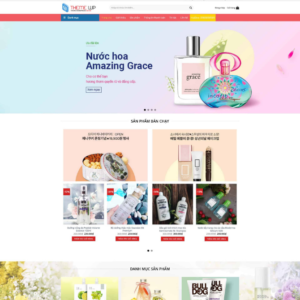 Website Shop Mỹ Phẩm 04