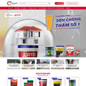 Website Sơn Nước