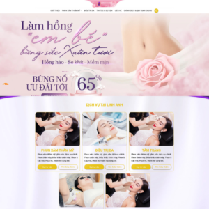 Website Spa Thẩm Mỹ 18