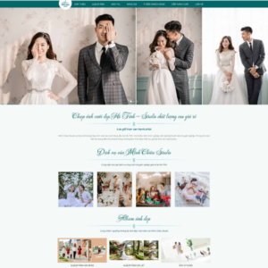 Website Studio Áo Cưới 02