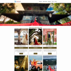 Website Studio Áo Cưới 04