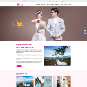 Website Studio Áo Cưới 05