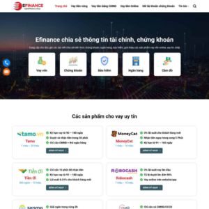 Website Tài Chính 02