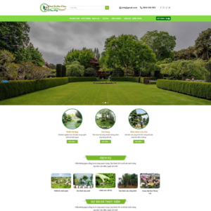 Website Thiết Kế Sân Vườn Cây Cảnh