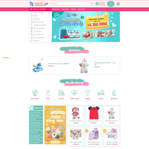 Website Thời Trang Baby 01
