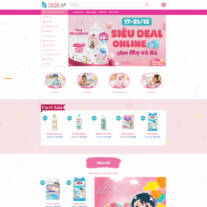 Website Thời Trang Bỉm Tã Sữa 02
