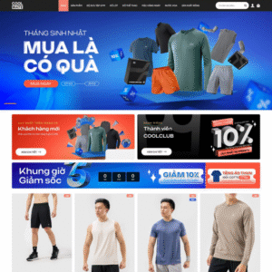 Website Thời Trang Coolmate