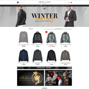 Website Thời Trang Nam 01