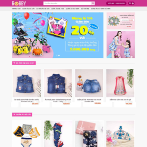 Website Thời Trang Trẻ Em