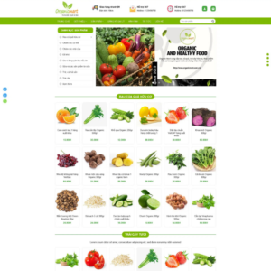Website Thực Phẩm 26 Trái Cây Sạch