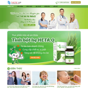 Website Thức Phẩm Cho Bé