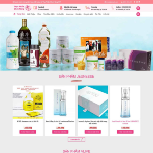 Website Thực Phẩm Chức Năng 13