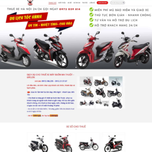 Website Thuê Xe Máy