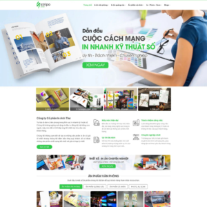 Website Tiệm In Ấn