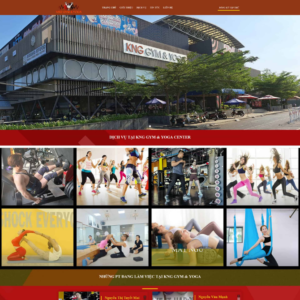 Website Trung Tâm Tập Gym 01
