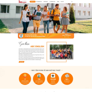 Website Trường Anh Ngữ