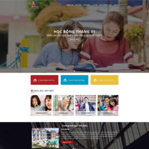 Website Trường Học 06