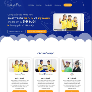 Website Trường Học Edukid