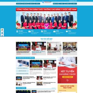 Website Trường Học Y Dược