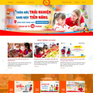 Website Trường Mầm Non 01