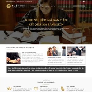 Website Văn Phòng Luật Sư 02