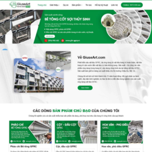 Website Vật Liệu Trang Trí Sân Vườn