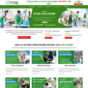 Website Vệ Sinh Công Nghiệp