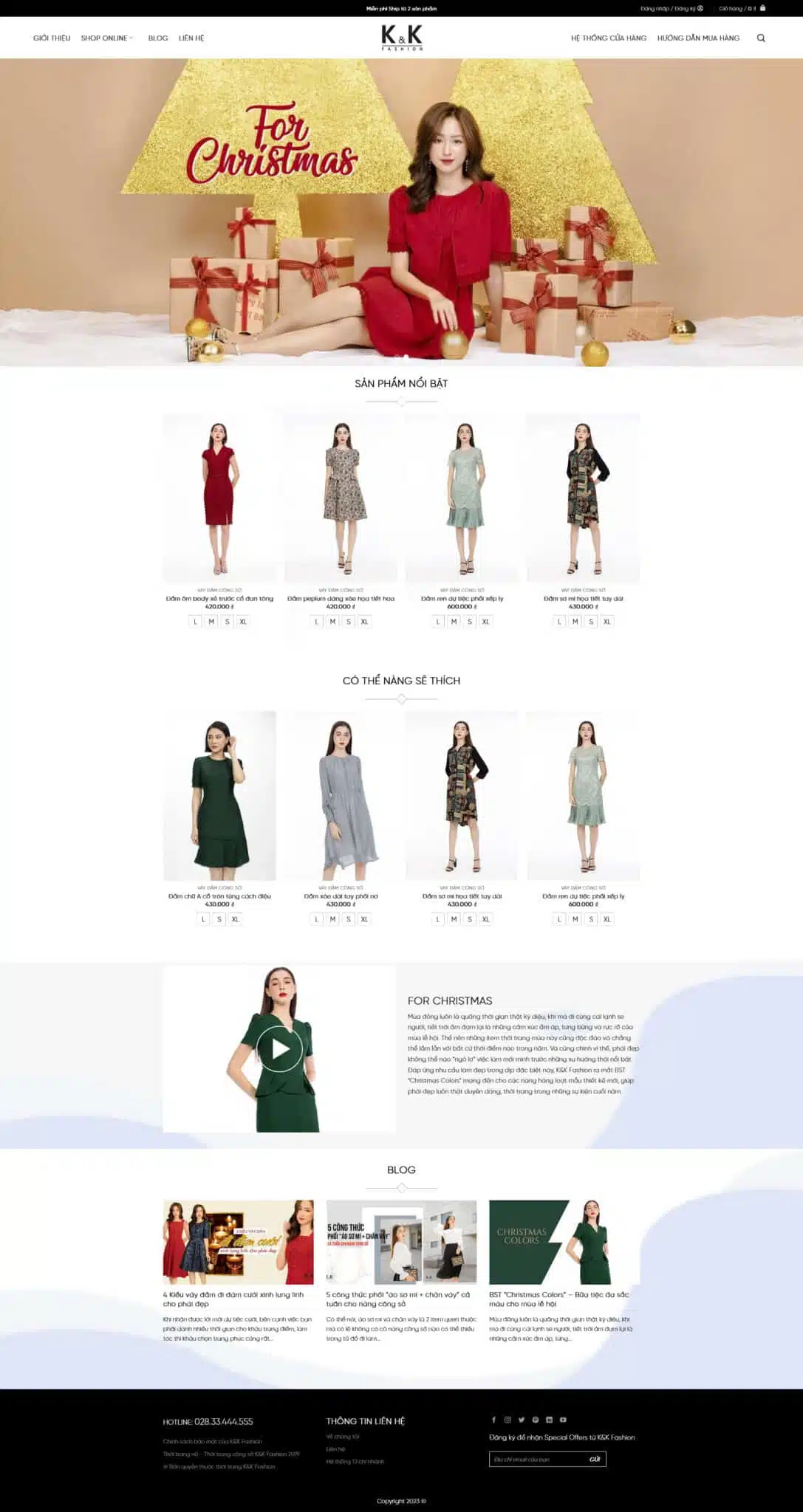 Website Bán Hàng Thời Trang 02 giao diện website thời trang nữ cao cấp