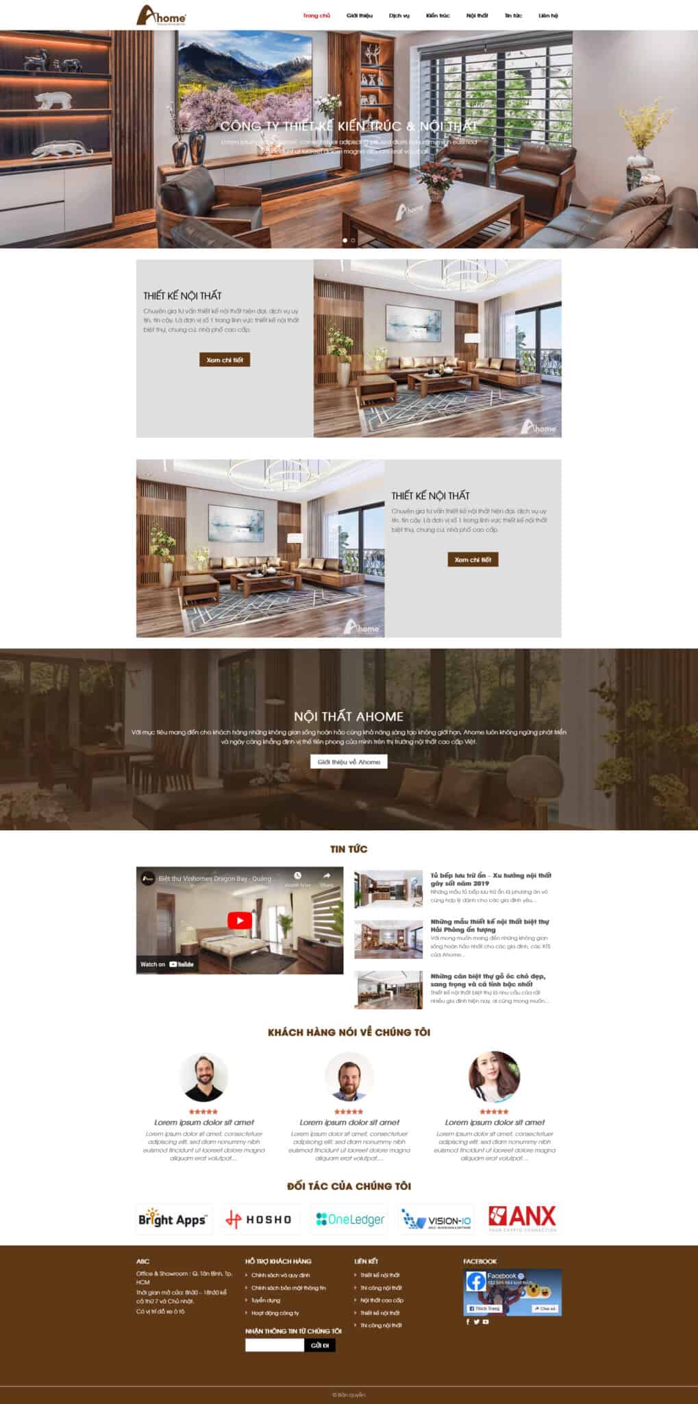 Website Công Ty Nội Thất 12 giao diện website thiết kế kiến trúc và nội thất chuyên nghiệp