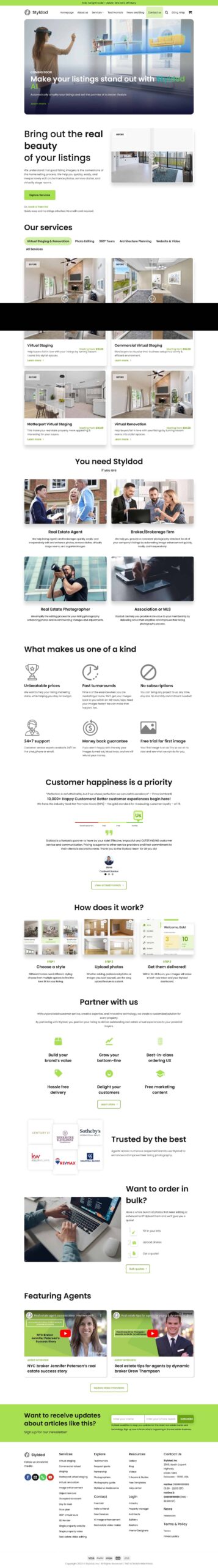 Website Giới Thiệu 09 giao diện website giới thiệu dịch vụ kết hợp tin tức chuẩn SEO